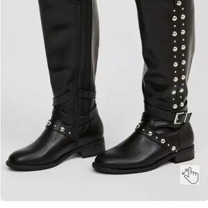 Torrid studded boots nwt